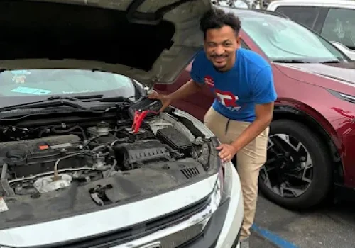 24/7 Car Battery Replacement & Tow | STR Roadside San Diego